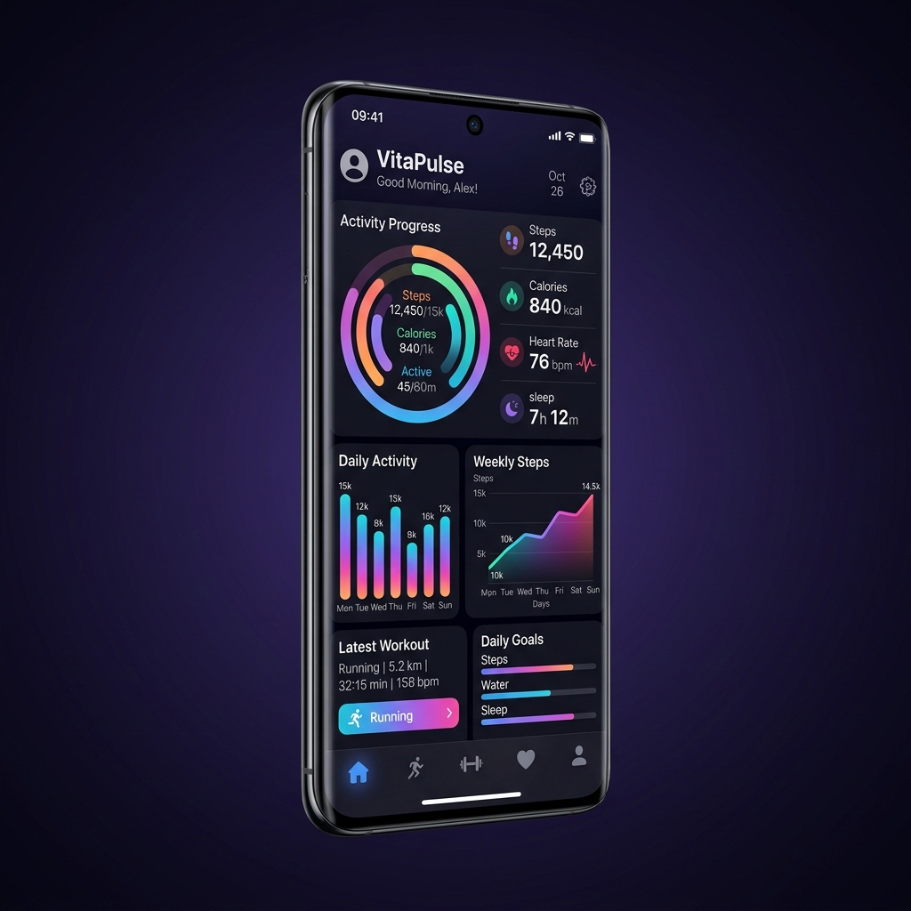 FitVentra Dashboard Mockup
